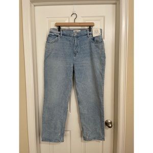 Abercrombie & Fitch Curve Love The Straight 90s Ultra High Rise Size 34/18 Short